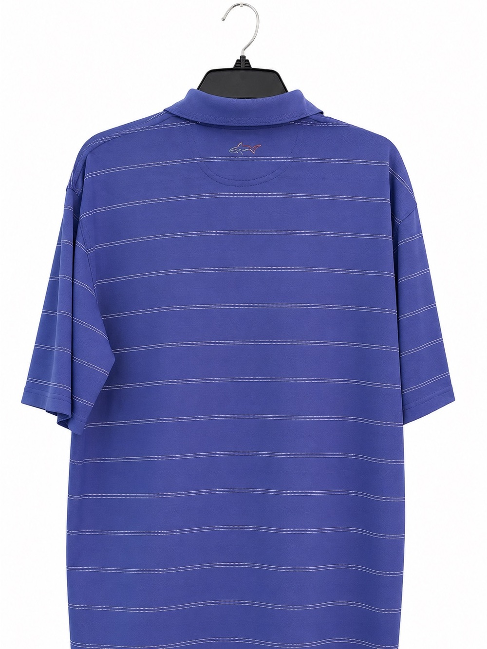 Greg Norman Play Dry Golf Polo Mens Large Panthers Run Golf Links Purple - Picture 3 of 4